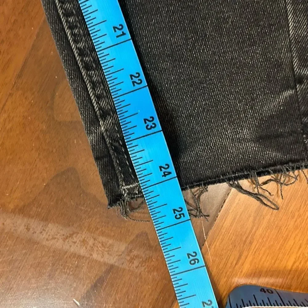 Old Navy Rockstar Super Skinny 360 Stretch Extra High Rise black jeans size 4 Pe